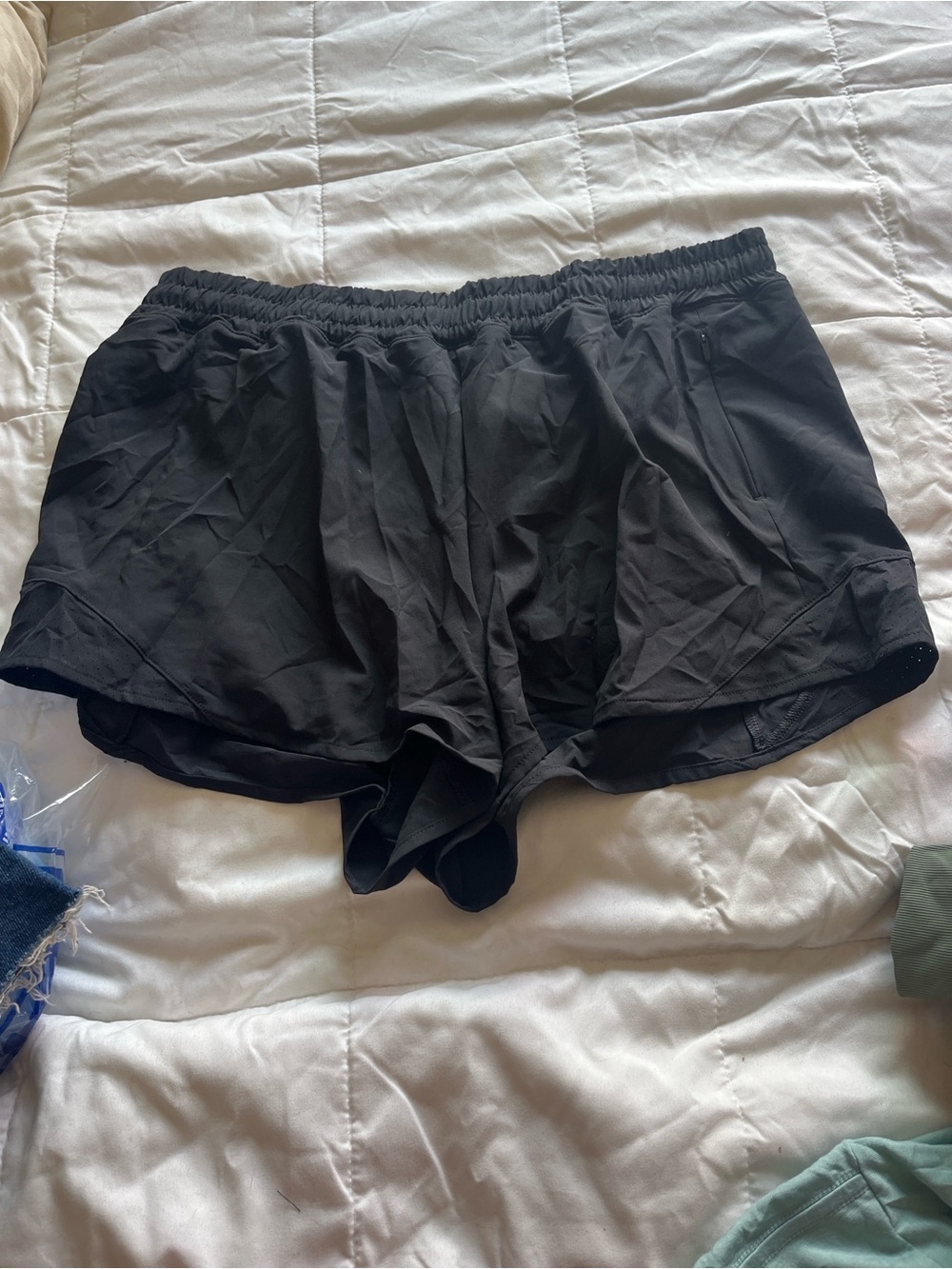 Everyday Performance Black Athletic Shorts for Women